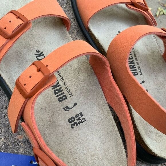 BIRKENSTOCK SONORA CROSSTOWN SANDAL FADED BRICK LEATHER DAD OUTDOOR HIKING - Picture 9 of 14